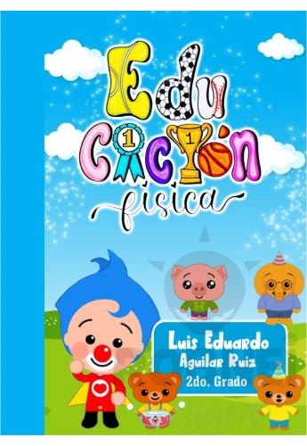 Plim Plim Educacion fisica Portada